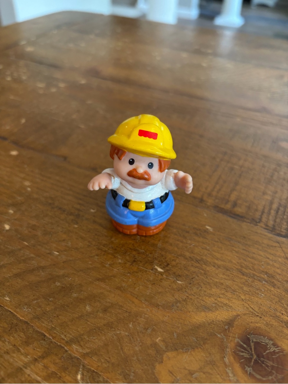 Fisher Price Little People construction worker as is